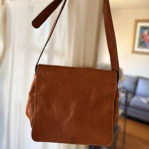 BRIC'S Messenger Bag - Leather - Brown Tan